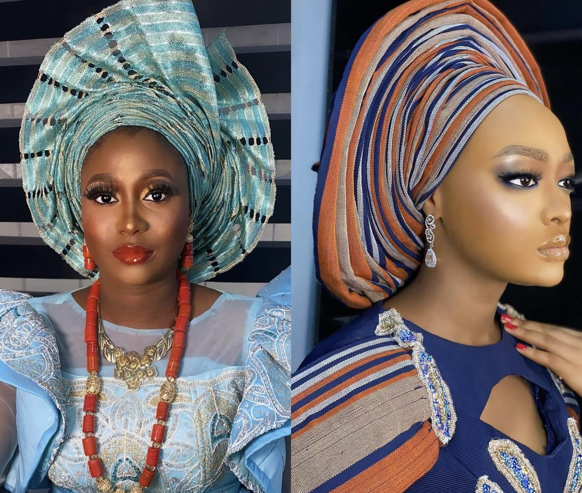 ivoryice's tweet photo. From September to December 2022 we are giving our brides 30% discount on Makeup And Gele Tying….

Have you ever pictured yourself like a Million Dollar Bride on your big day?  Do you want to look beautiful and slay on a budget?
Look no further, Eyesofgold got you covered. https://t.co/A7hFolqGi8