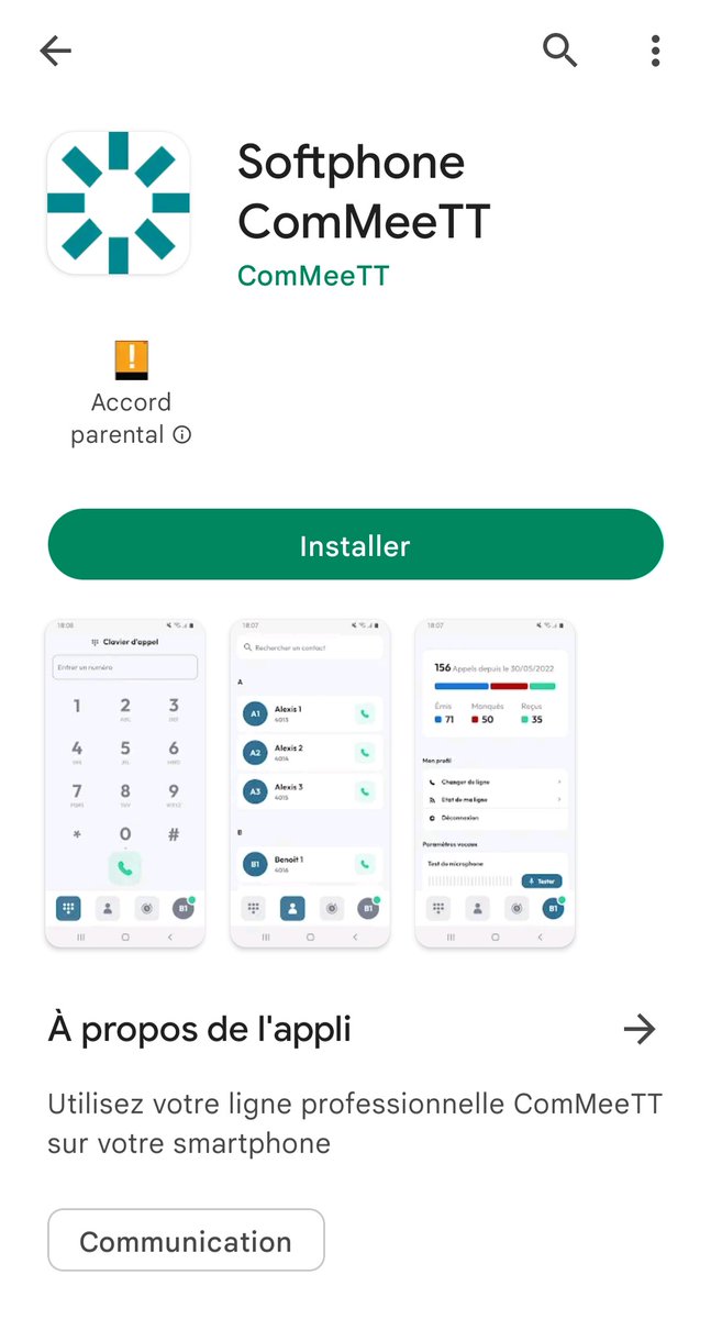 ComMeeTT_fr's tweet photo. 👇  𝐀𝐩𝐩𝐥𝐢 𝐝𝐢𝐬𝐩𝐨
Simple &amp; intuitive profitez de notre #application et disposez de votre softphone où que vous soyez depuis votre mobile !
✔  Disponible sur @Android @Windows @ubuntufrorg &amp; Mac Os

𝐕𝐢𝐝𝐞́𝐨 𝐚̀ 𝐯𝐞𝐧𝐢𝐫 - 𝐒𝐭𝐚𝐲 𝐜𝐨𝐧𝐧𝐞𝐜𝐭𝐞𝐝 ! https://t.co/ZFG4AutEXt