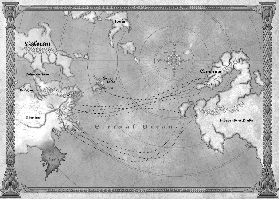Its Ruination day, the art shown so far is really interesting like maps of Camavor