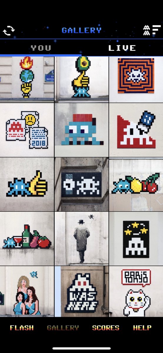 omijamiom's tweet photo. ナムさんインスタ、フランス人覆面アーティストインベーダーの作品ですね〜👾世界中に散りばめられた作品を集めるゲームアプリがあって私も地道に探し続けてます🤓 https://t.co/GffjqQtPXs