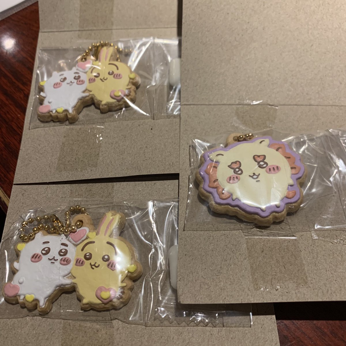 11xx221's tweet photo. ちいかわ クッキーチャームコット 交換

譲→ちいかわとうさぎ2、シーサー
求→画像ハートのもの

なるべくまとめてですと嬉しいです。
定形外郵便での郵送交換希望です、検索からもお気軽にお声がけください。
よろしくお願いいたします https://t.co/0R65JLuCAD