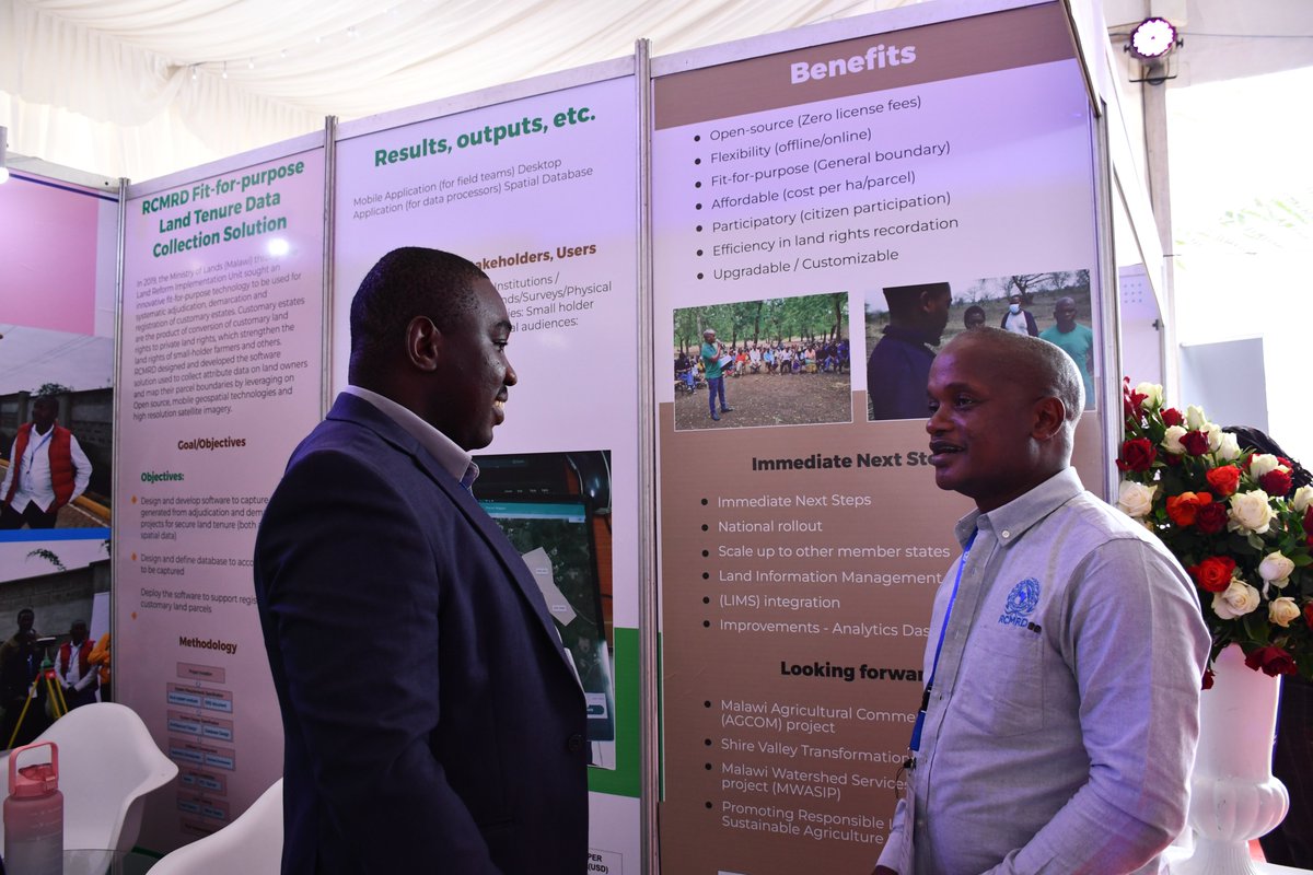 RCMRD_'s tweet photo. The #Land survey & #Management section is waiting for you at the #ric2022 exhibition booth with info on the consultancy services they offer to our member States and professional training on #AFREF #GNSS they offer. https://t.co/aa9dEhnCYR