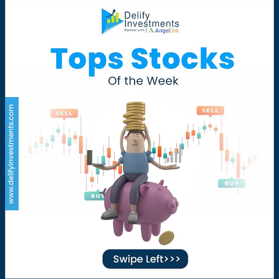 DelifyI's tweet photo. Top Stocks of the WEEK ✨✅
@DelifyI open free demat account with us. 
9910907557

#sharemarket #StockMarketindia #nseindia #shopmycloset #delify #Investment #thunderstorm #BORNPINK #trading #TradingView #TechnicalTuesday #bachelorette #HaveFaith #Delhi #Trending https://t.co/o4mdOa701W