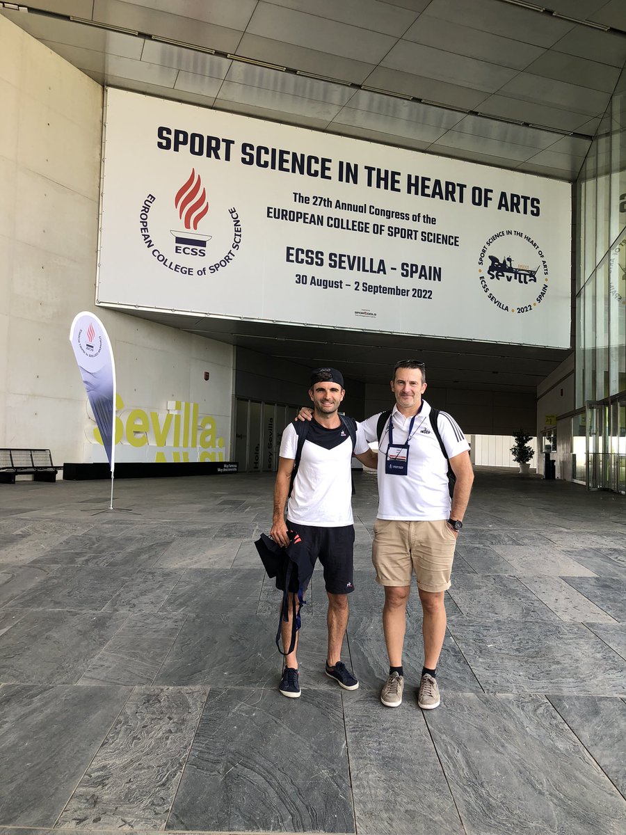 FornasierSantos's tweet image. #ECSS2022 Sevilla 🇪🇸 
Sport science trip in « the heart of arts »🏰

Amazing week with the INSEP 🐺 to:
🗣 Present the new study on inter-systems comparisons #FULGUR2024 🛰 
⚽️ Enjoy the city 🌞 !

See you in 10 months (4-7 July) in Paris 🇫🇷 for an outstanding @E_C_S_S 2023!