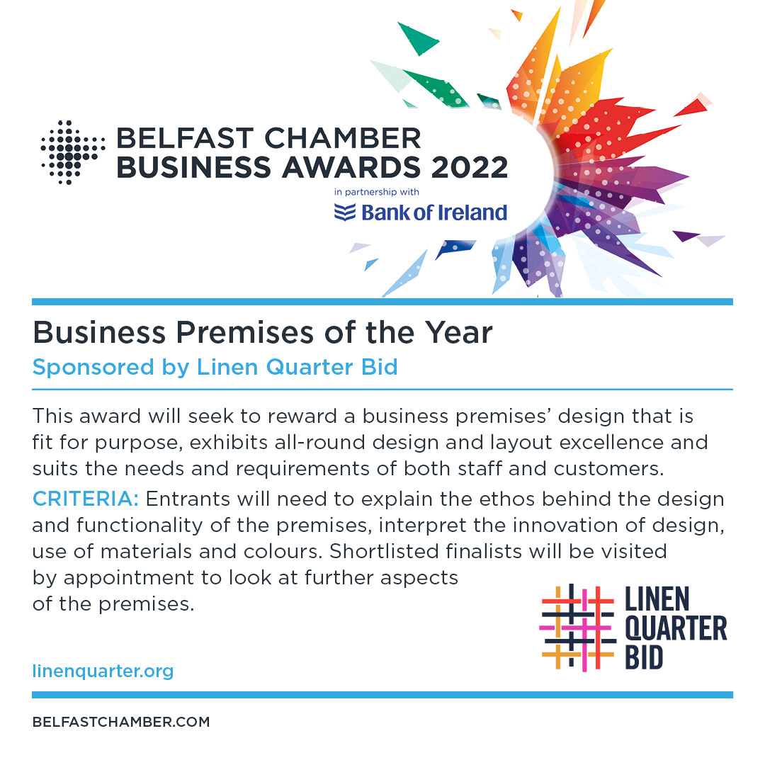 LinenQuarterBID's tweet photo. #futureofoffices never more important. Companies that design space people want to be in achieve competitive advantage. Sound like you? Final call to enter @BelfastChamber 9 Sept @PwC_NI @McAleerRushe @CBRE_NI @ormeaubaths @hubflowspace @RHBelfast @TitanicQuarter @TitanicSuites https://t.co/cG89pHX0fs