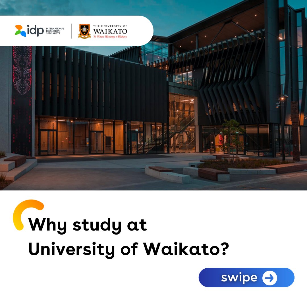 IdpOman's tweet photo. ๐ข Meet representatives of University of Waikato @waikato face-to-face at IDPโs Study Abroad Expo!
โ
REGISTER NOW: https://t.co/ek45ZvHTYf
.
#IDPOman #studyoman #muscat #IDPEducation #studynz #NZ #University #Waikato #highereducation #innovative #studyabroad https://t.co/aMWVU9VUsM