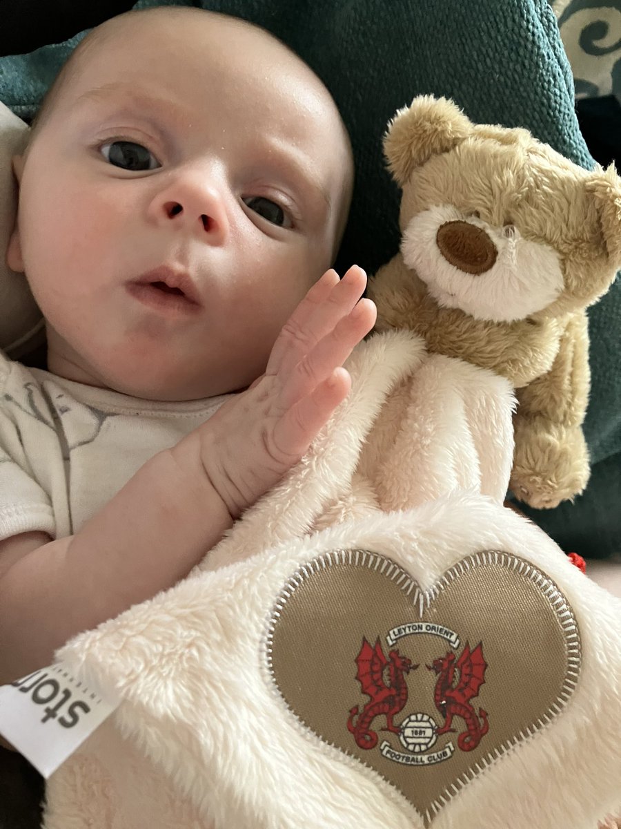 The new member of the Theo gang 😄 <a href="/leytonorientfc/">Leyton Orient FC</a> <a href="/theo_wyvern/">The⭕️_Wyvern</a>