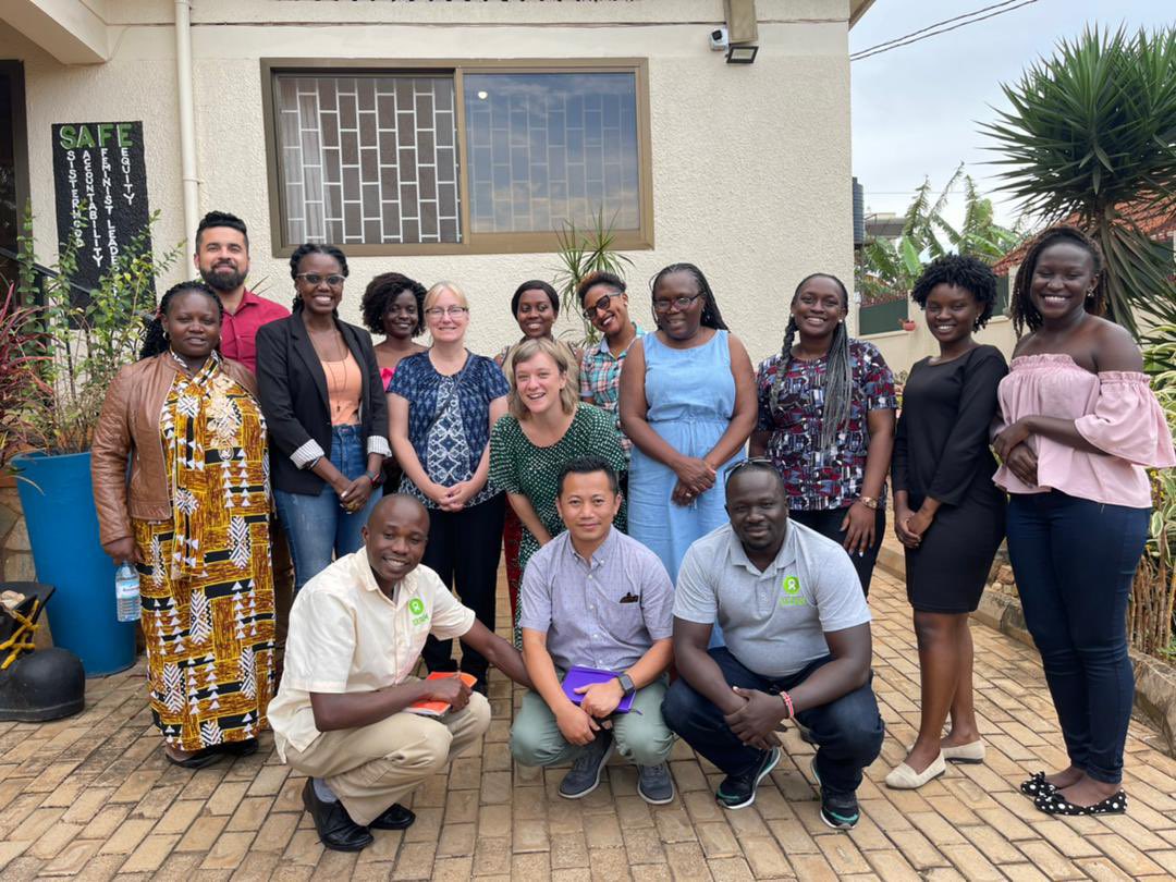 FemmeForteUg's tweet photo. We R undertaking a 6yr #standUpProject that will be promoting access to enjoyment of #SRHR / #SGBV services 4 the maginalized, so we hosted the team from @GAC_Corporate @OxfaminUganda @OxfamCanada ahead of the implementation phase.
#imagineCreateTeach #IAmFemmeForte #SafeZoneUg https://t.co/RLkAeoBwjm