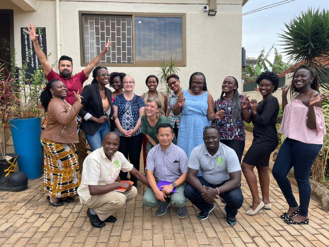 FemmeForteUg's tweet photo. We R undertaking a 6yr #standUpProject that will be promoting access to enjoyment of #SRHR / #SGBV services 4 the maginalized, so we hosted the team from @GAC_Corporate @OxfaminUganda @OxfamCanada ahead of the implementation phase.
#imagineCreateTeach #IAmFemmeForte #SafeZoneUg https://t.co/RLkAeoBwjm