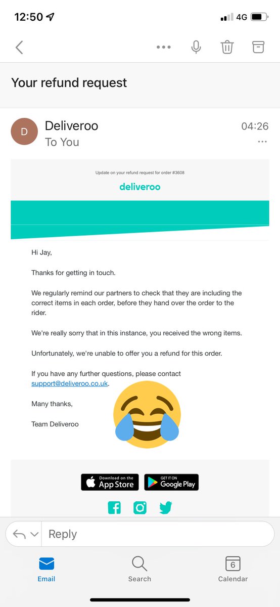 StreetJewelsCo's tweet image. No problem @DeliverooHelp I’ll make the poor guy stay in the torrential rain while I check the food in a sealed bag from the restaurant. @wagamama_uk we all make mistakes but I received 4 kids meals instead of 3 kids meals and 2 adult meals. Waited a total of nearly 3 hours.