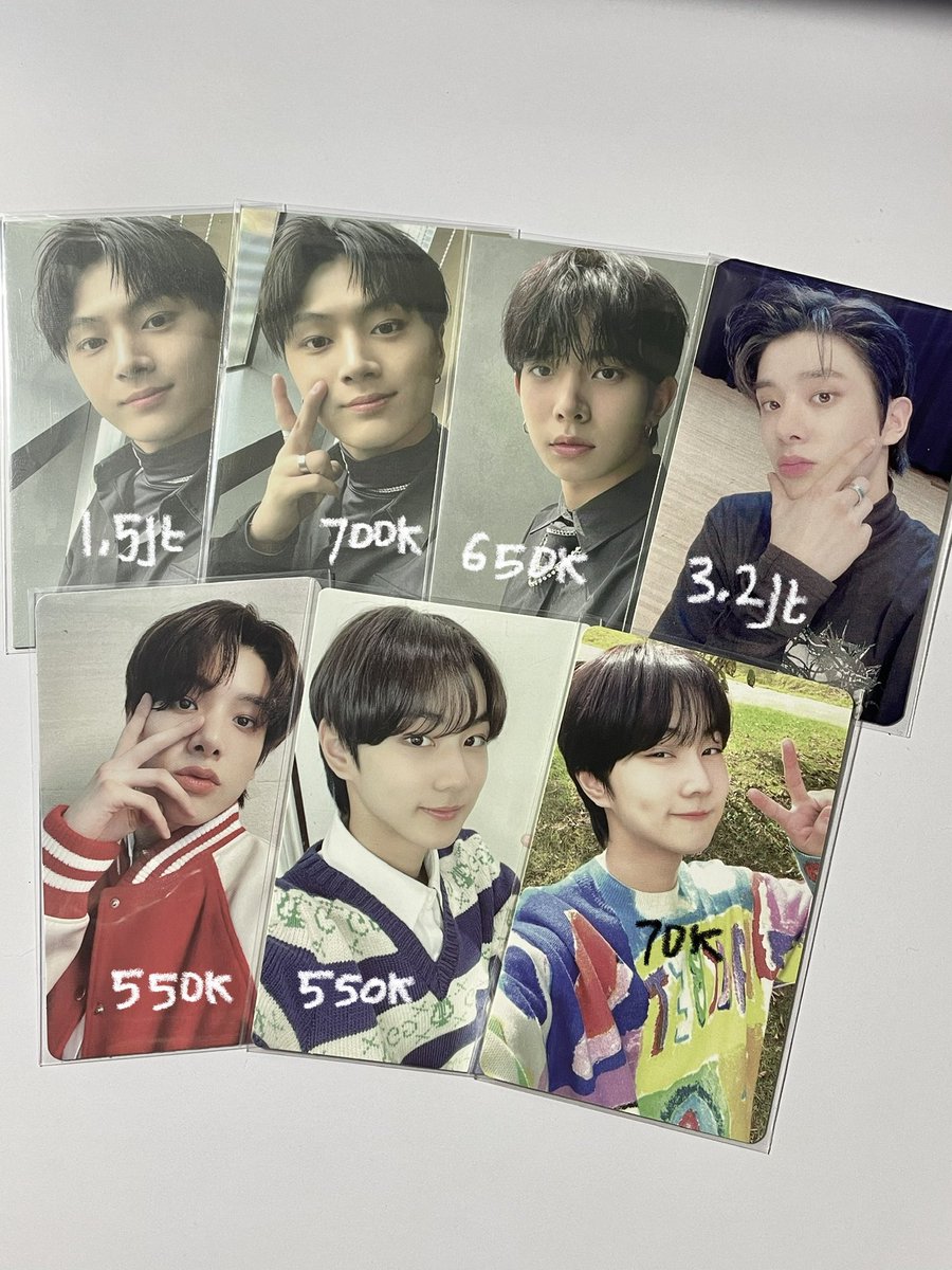 wts // want to sell 
broadcast bdc jake  $220
luckydraw weverse hakanai jay / wvj
torec hakanai jay heeseung
digicode memories jake
rpc dvd jungwon
sg22 jungwon
📍 jogja,INA