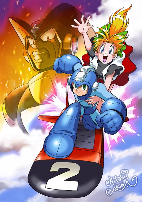 #potofu ロックマンメガミックスボンボンKC版 