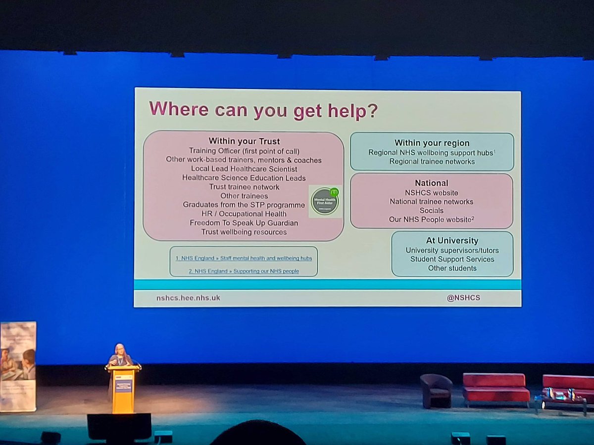 Support from your health and well-being: remember that University services aren’t just for when you’re on campus- you can access at any time, you’re a student with us for the full three years and many services can now be accessed remotely #STPInduction2022 <a href="/NSHCS/">National School of Healthcare Science</a>