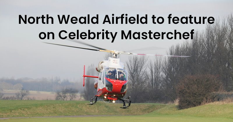 eppingforestdc's tweet photo. Celebrity Masterchef is at North Weald Airfield in tonight's programme. 

The best eight cooks from the heats have made it through to the semi-finals and must cook for 70 air ambulance pilots and medics at their base at North Weald Airfield.

Tune in to BBC One @ 9pm.
@EHAAT_ https://t.co/Q1GQJvDKkH