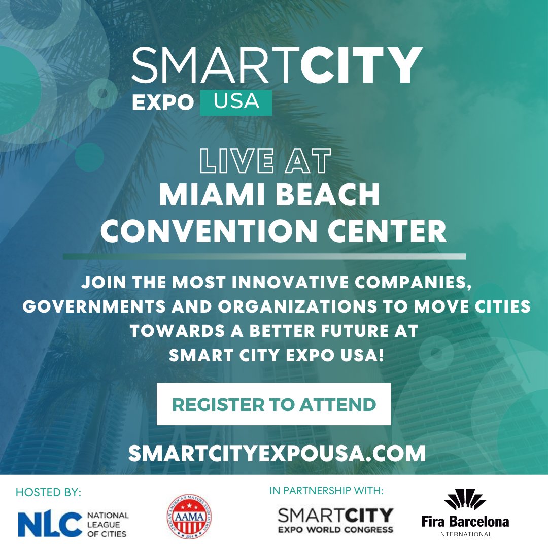 The Levan Center is a proud partner of the <a href="/SmartCityexpo/">Smart City Expo World Congress</a> where you will have the opportunity to learn about building smart, equitable, and sustainable 21st century cities from industry experts, like our very own <a href="/TerryGC55/">Terry G. Cusse</a>. 
smartcityexpousa.com
#entrepreneur #innovation