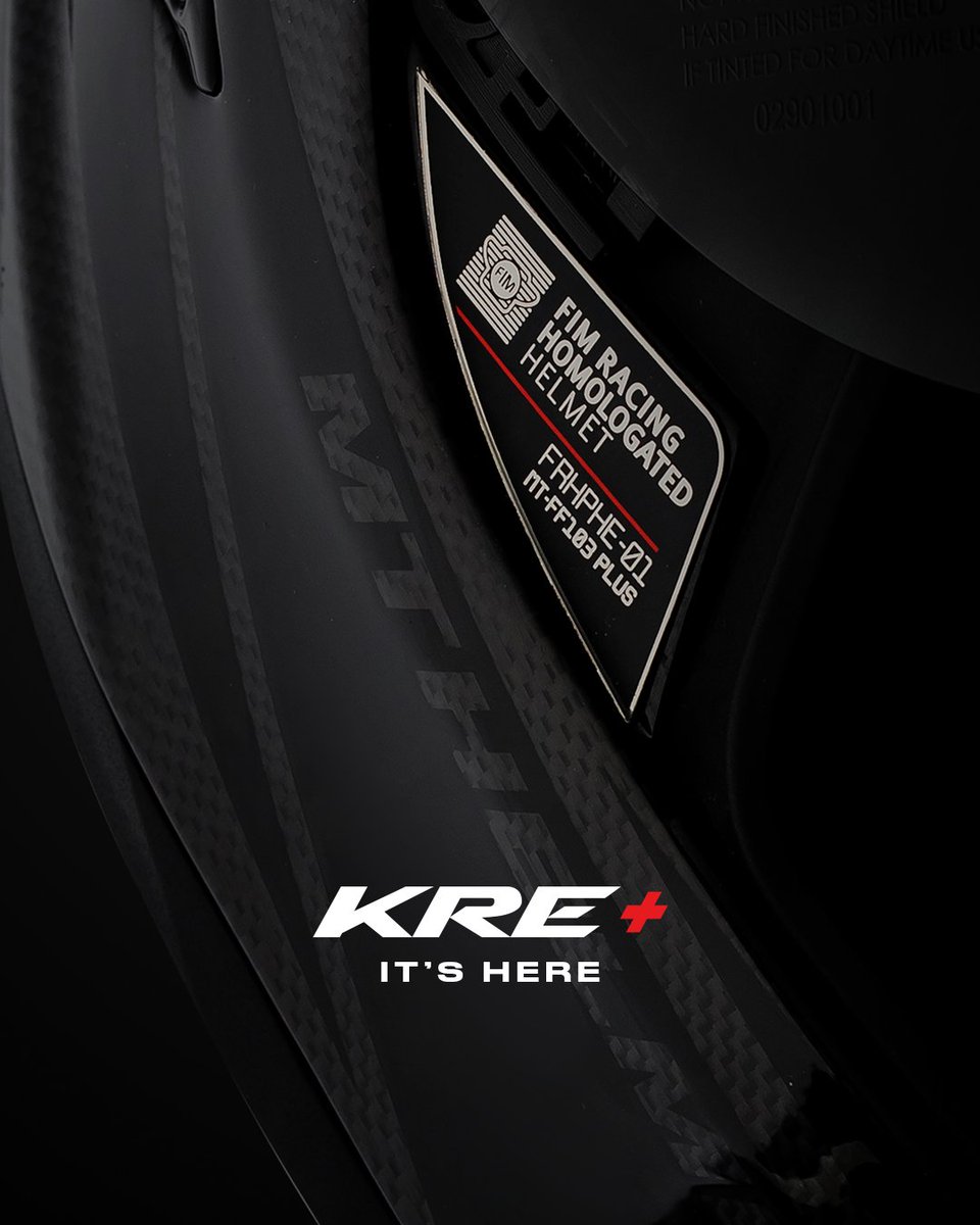 It's here. 

MT Helmets' greatest engineering work since its founding in 1968.

#MTKREplus #FromRaceToRoad

Ya está aquí. 

La mayor obra de ingeniería de MT Helmets desde su nacimiento en 1968.