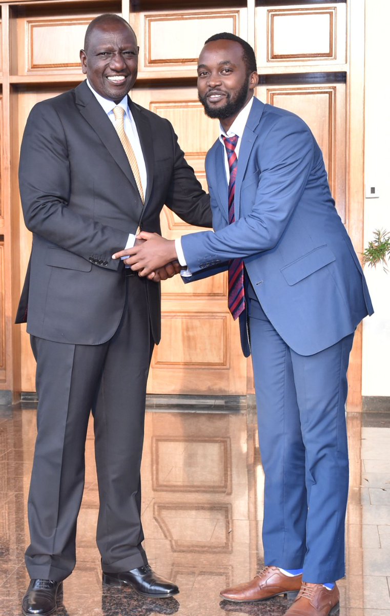 SaganaMike's tweet photo. The 8th Congratulates The 5th at 55 on 5th September 2022. Congratulations once again Mr.President H.E Dr.William Kipchirchir Ruto,EGH,EBS. An inspiration to the young generation 💯. @WilliamsRuto https://t.co/48MU1NbE6F