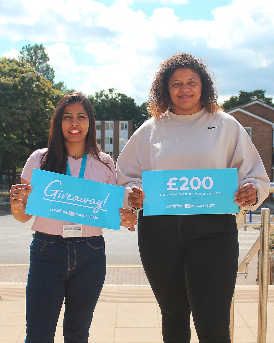 £200 GIVEAWAY!!! 🤩

With the new year around the corner, we want to give you the chance of winning a £200 voucher of your choice! 📚

To enter this amazing prize, head to our Instagram page and follow the steps under the pinned post!📌 instagram.com/cardiffmetsu/

Good Luck! 🤞