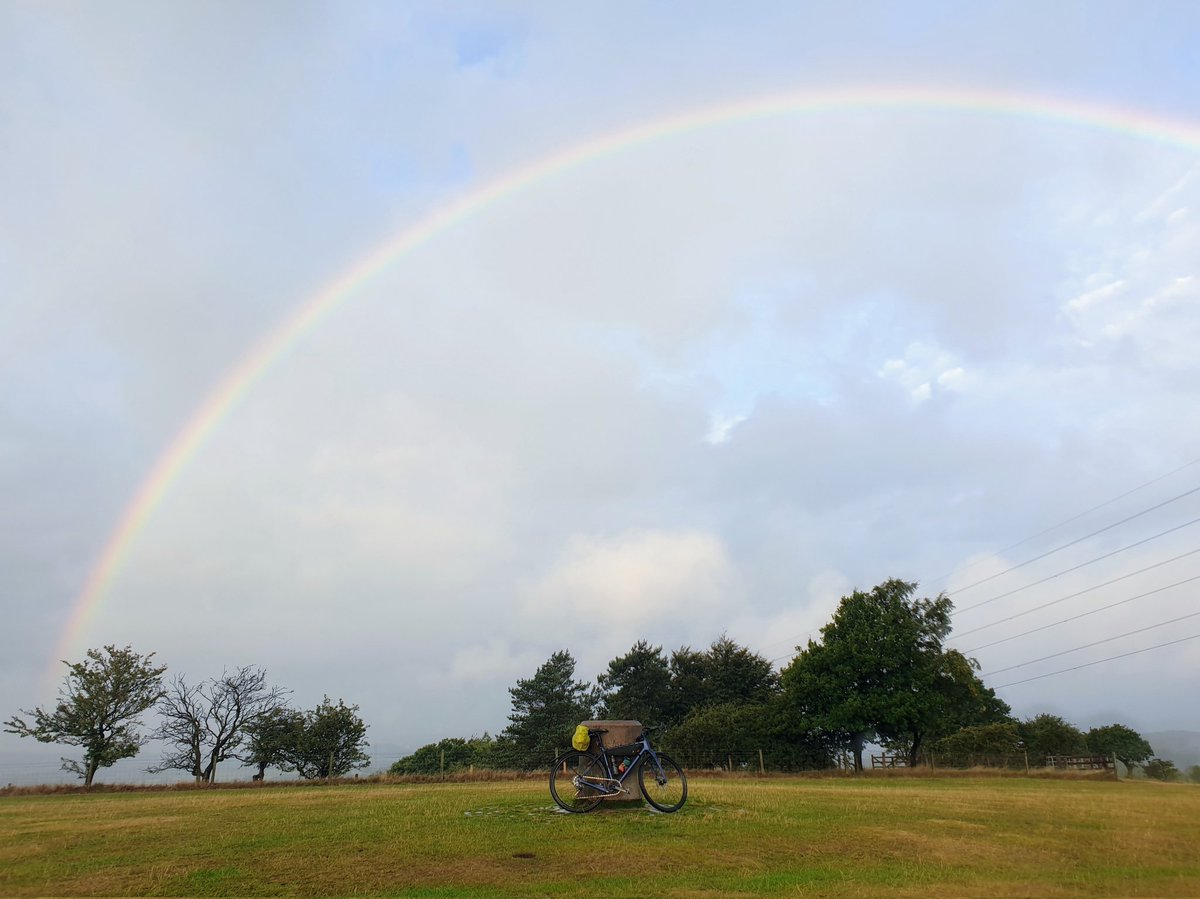 Commutes count! This morning I had fun chasing rainbows 🚲🥳 #Cycling #BrumByBike #MyCommute #FunOnTwoWheels