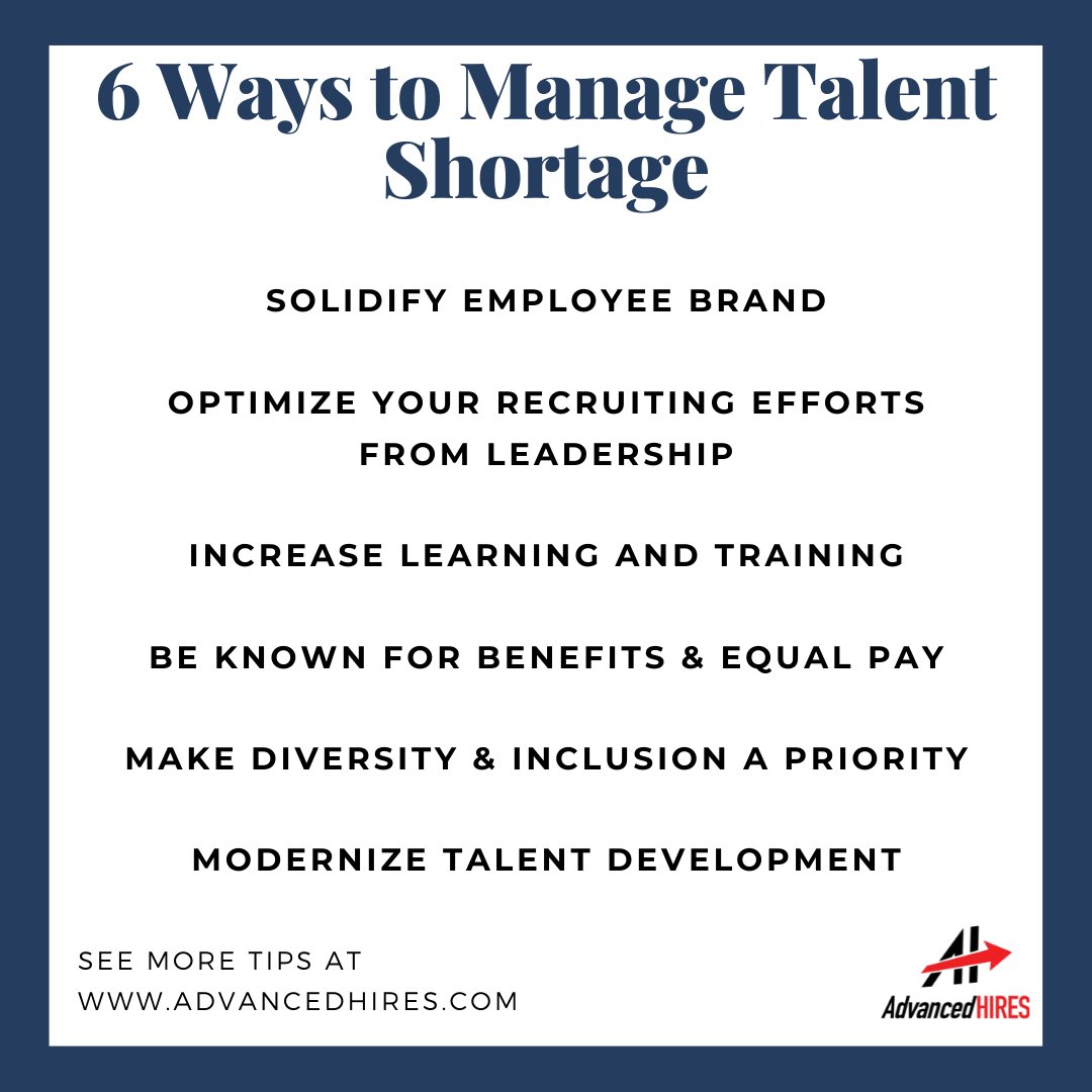 AdvancedHires's tweet photo. 9.2 million #jobopenings were recorded in June 2022 as people leave their current roles for new ones. If your company is seeing high #turnover, check out this article about how to combat this issue: https://t.co/UJiyLiqDas

#talentshortage #thenewnormal #jobsearching #hiringtips https://t.co/7qcwWgQ8Q0