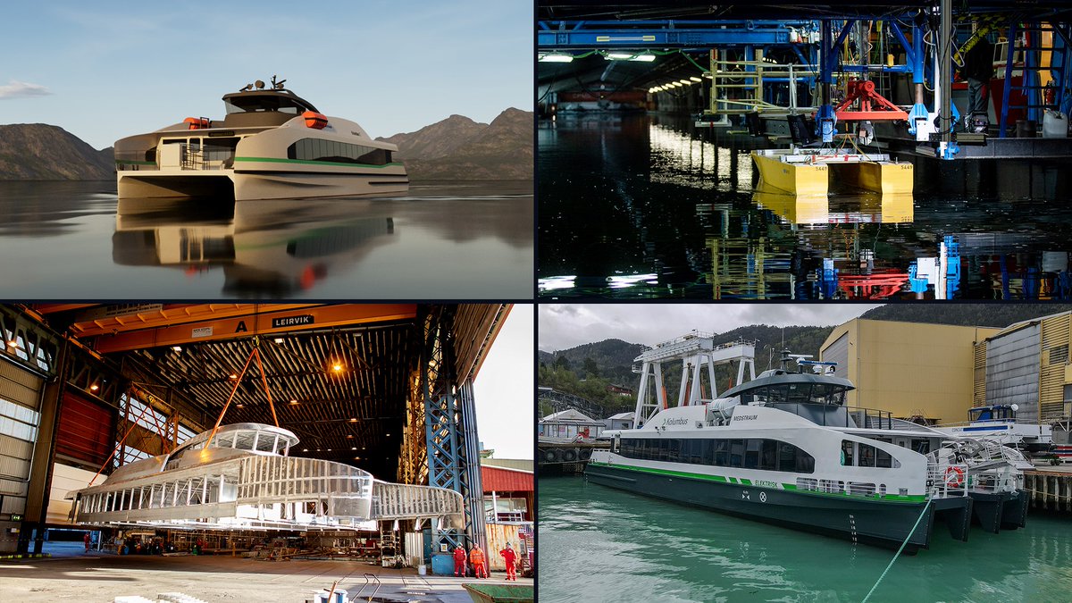 🏆And it's prize time! Congratulations to MS Medstraum awarded "Ship of the Year" <a href="/SMMfair/">SMM</a> today. The world's first fully electric, zero-emission fast ferry was funded under 🇪🇺 #HorizonEurope TrAM project #waterborne #transport 
More 👉 bit.ly/3RoI5Si