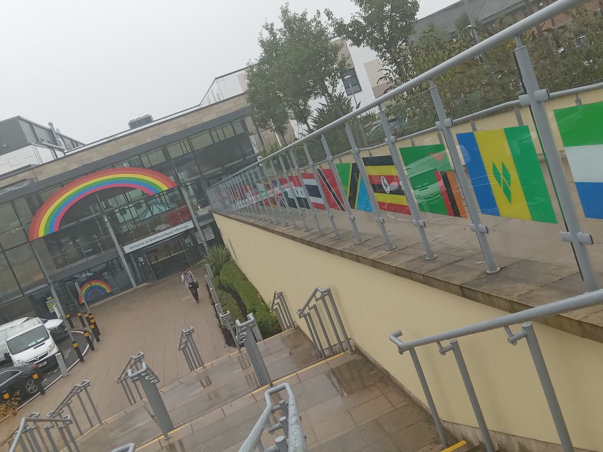 BTHFT_EFandCE's tweet photo. It's a 'wrap', another project completed by @SteadTony
71 flags represents 71 nationalities here at the Trust. #embracingnationalities #whereisyours @Mel_Pickup @BTHFT @samanthajanexx https://t.co/yYdoGhLV48
