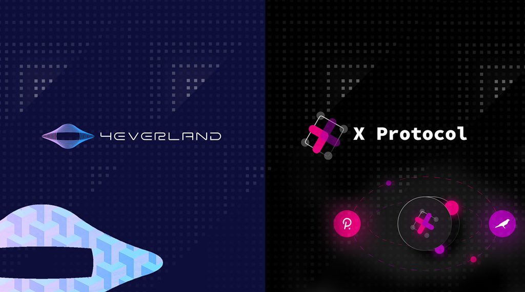 4EVERLAND (@4everland_org) on Twitter photo 🔔Introducing #4EVERLAND's new strategic partnership with <a href="/X_Protocol_/">X Protocol</a>
🔥X Protocol is the first #metaverse+application portal programmed using #RUST language with source-generated gameplay and land economy model.
💪🏻We look forward to working together to make #Web3 better! 🔔Introducing #4EVERLAND's new strategic partnership with <a href="/X_Protocol_/">X Protocol</a>
🔥X Protocol is the first #metaverse+application portal programmed using #RUST language with source-generated gameplay and land economy model.
💪🏻We look forward to working together to make #Web3 better!