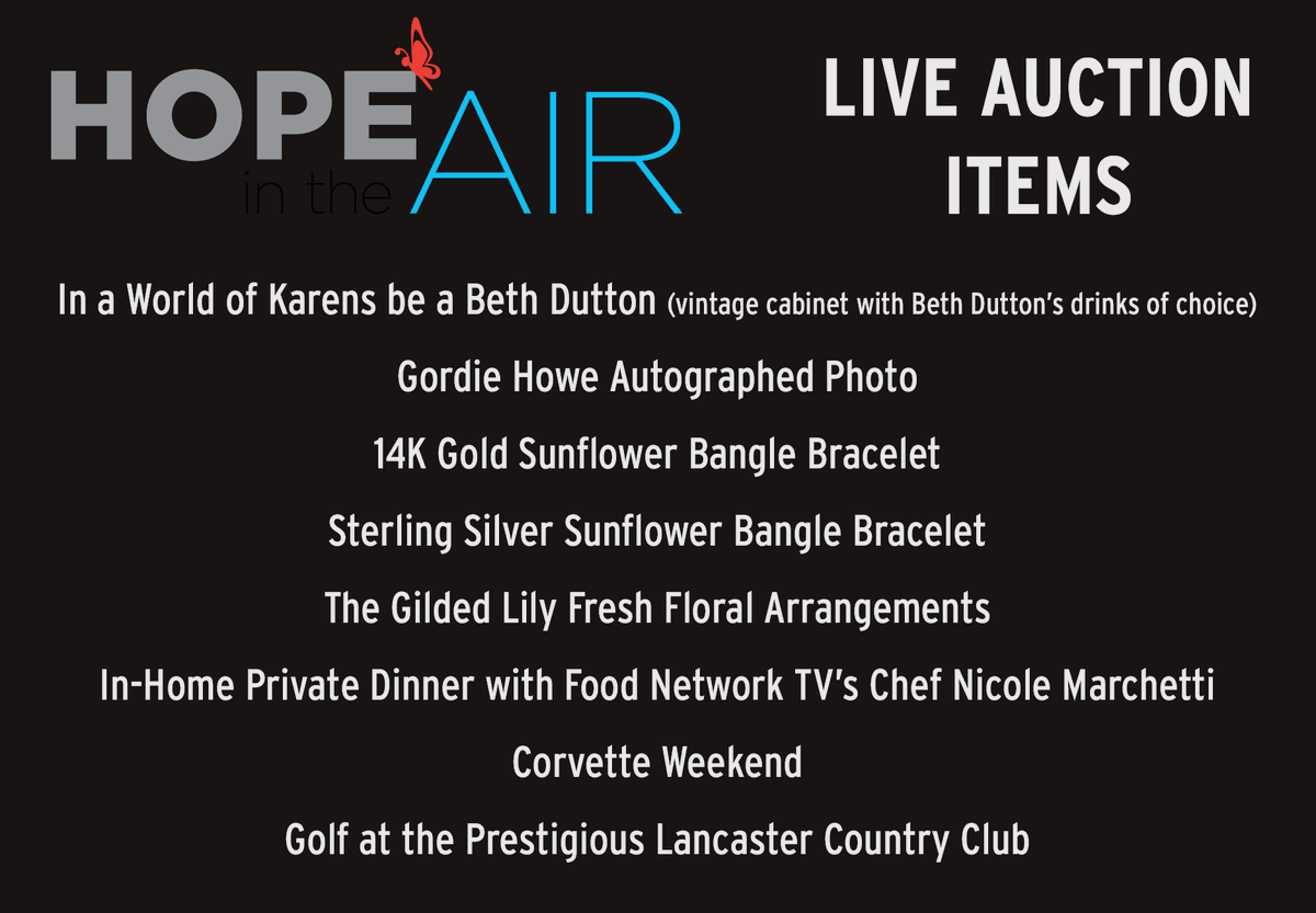 hopeintheairpa's tweet photo. The 6th Annual Fundraising Gala is just five days away. You can still make a donation to support this year's cause and get your name in front of all the attendees at this sold out event! https://t.co/bAqoFjvvwR https://t.co/9aC3QD4lnN