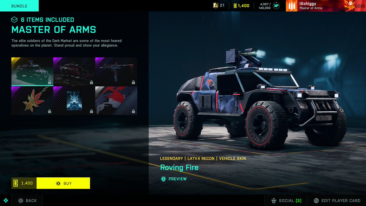 i_schiggy's tweet photo. +++INFO+++
▶️ Weekly Mission Set #2 is live @Battlefield 📋
▶️ Stranded Breakthrough 24/7 🚢
▶️ "Master of Arms" Bundle available in Store! 🛒
▶️ "Little Trouble" Weapon Charm for FREE ✅
#Battlefield2042 #BF2042 #MasterofArms #ExploretheStore https://t.co/OCfk64nqiz
