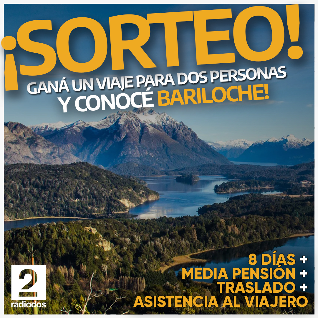 Radio2 AM1230 (@radio2rosario) on Twitter photo 😱🏔 ¡SUPER SORTEO! 🙌🏻🤩
👏🏻 #Radio2 te lleva a San Carlos de Bariloche 🙌🏻
🙋🏻♂️ ¿Cómo participar?
✅ Seguinos <a href="/radio2rosario/">Radio2 AM1230</a>.
✅ Dale "Me Gusta".
✅ Dale RT.
¡No te quedes afuera!
#Radio2 #Sorteo #Bariloche #SanCarlos #Viaje 😱🏔 ¡SUPER SORTEO! 🙌🏻🤩
👏🏻 #Radio2 te lleva a San Carlos de Bariloche 🙌🏻
🙋🏻♂️ ¿Cómo participar?
✅ Seguinos <a href="/radio2rosario/">Radio2 AM1230</a>.
✅ Dale "Me Gusta".
✅ Dale RT.
¡No te quedes afuera!
#Radio2 #Sorteo #Bariloche #SanCarlos #Viaje