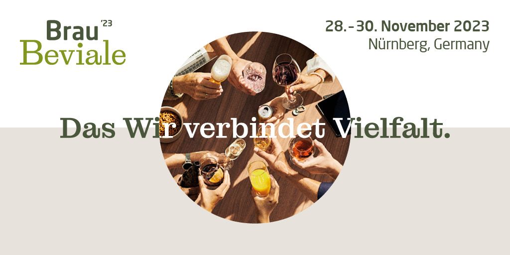 Kalender raus: #BrauBeviale23 mit neuem Markenauftritt und neuem Termin! Mehr dazu hier: rb.gy/znf3pc
#BrauBeviale #Beviale #BevialeFamily #Getränke #Getränkemesse #Getränkeindustry #Getränkebranche #DasWirVerbindetVielfalt