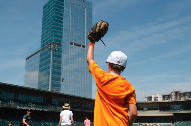 CharlotteFive's tweet photo. The Charlotte Knights are ready to celebrate. And this weekend, you are the MVP! @KnightsBaseball #CLT5 #partner https://t.co/12YpDrNxdZ https://t.co/h5bHSZ7Cy2