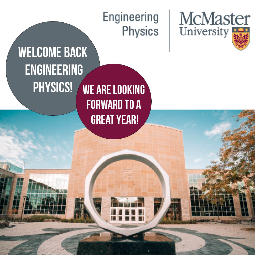 macengphys's tweet photo. Welcome back EngPhys!  Have a great first day of classes!
#macengphys https://t.co/JbMO3ti1vb