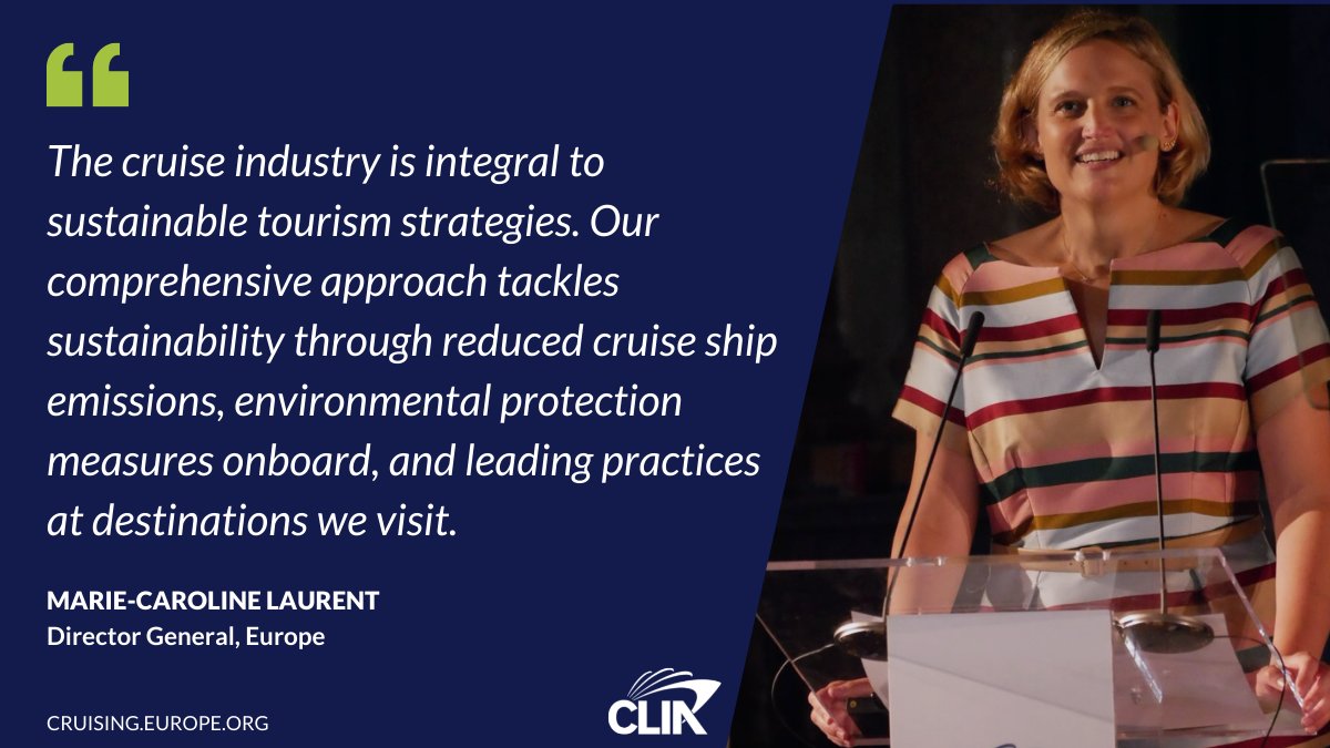 CLIA’s Director General <a href="/marieklaurent/">Marie-C. Laurent</a> joined European decision-makers and other industry leaders <a href="/gtourismforum/">Global Tourism Forum</a> today to discuss the future of tourism, and the best approach for sustainable investment across the whole tourist industry.  #LeadersSummitEurope22