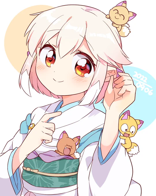 【創作】黄尾助の妹のお雪ちゃん#妹の日 #手裏恋 