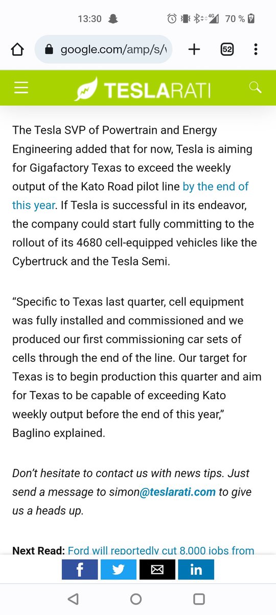 Changdname's tweet photo. Seriously did not one single person listen to Q2 here? 
Since March to Q2 call Kato line increased production with 35% MoM EVERY month ++ increased yields and others.

But for all I care you can listen to those 12x 🔋 experts

Dbe tool has already been fully automated hahaha https://t.co/u6EFrojSrs