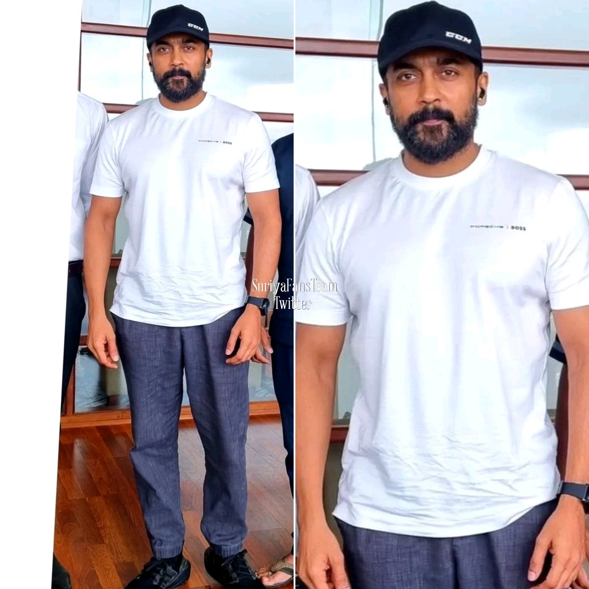 sfcpudukkottai's tweet photo. • Exclusive :  Our Cheif @Suriya_Offl ❤️ Anna New Look | At  Kochi Airport Today!! 

@Suriya_offl | @Karthi_Offl 
@rajsekarpandian | @mi_offl 
@rajamanipdk | @ShabarishRam1 

@sfcpudukkottai 🙏👍

 #25YearsOfCultSuriyaism

#Vanangaan #VaadiVaasal #Suriya42 https://t.co/9jG4ub7nL4