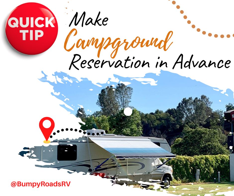 BumpyroadsRV's tweet photo. Make reservations in advance. If you are going to visit famous national parks, advance campground bookings are needed.
#rvtips #rvtrip #rvlife #rvtravel #rvcamping #rvcampgrounds https://t.co/aV5ISFg5kA