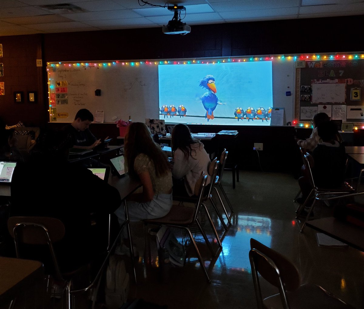 Today we're using Pixar Shorts to practice labeling a plot diagram! This one is titled "For the Birds" and is a great reminder of why it's important to not follow the crowd.