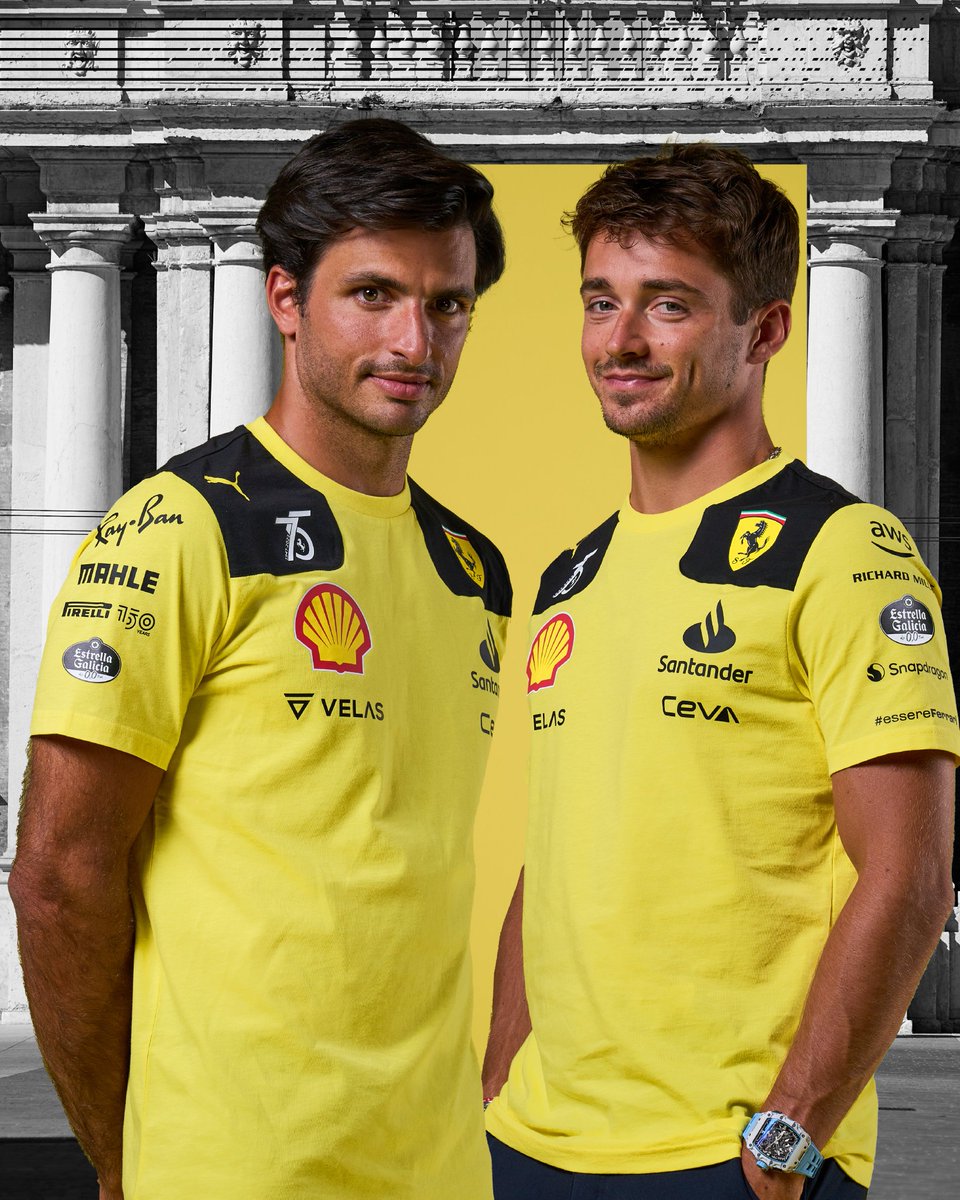 CarBBonGP's tweet photo. #F1
Yellow Ferrari 😳😍
The italian team will have a new libery called "Giallo Modena Special Edition" for the Italian GP!! 💛🇮🇹
#Ferrari #ItalianGP 🇮🇹 https://t.co/7164hAN2dL