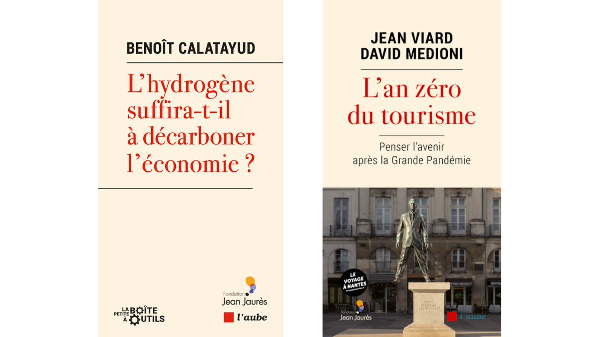 👏 Deux livres de la Fondation et des <a href="/EditionsdelAube/">Éditions de l'Aube</a> sont dans la sélection du jury du Prix du Livre d'Économie 2022 ! Félicitations à <a href="/jeanviard/">jean viard</a> &amp; <a href="/davidmedioni/">David Medioni</a>, et à <a href="/benoitcalatayud/">Benoît Calatayud</a> dont le livre sort le 22/09 !