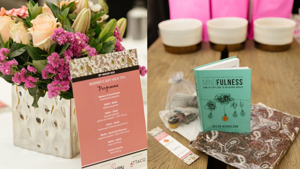 PropertyWheel's tweet photo. 🧘♀️FINDING BALANCE: SAPOA & Women’s Property Network recently celebrated #womensmonth with 200 #femaleprofessionals from the #RealEstate industry at 2 glamorous High Teas in Joburg, sponsored by Attacq Limited, & Cape Town, sponsored by Old Mutual Property: https://t.co/4RcU8yFrzJ https://t.co/YxWCf0QXjl