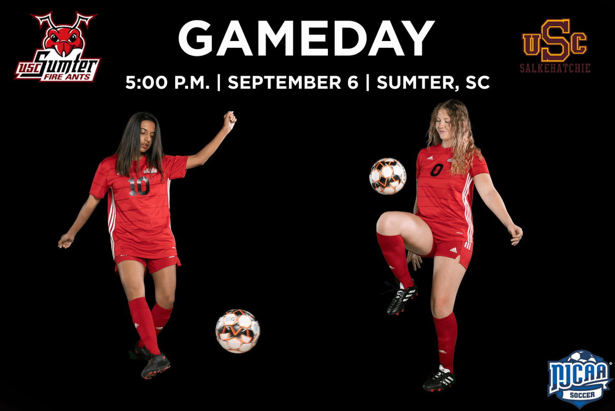 fireantswsoccer's tweet photo. Home Opener Alert! Come down and cheer on our FireAnts as they face off against USC Salkehatchie at home! #fireantpride #antup #elitemindset https://t.co/E3RqH9Uw3l