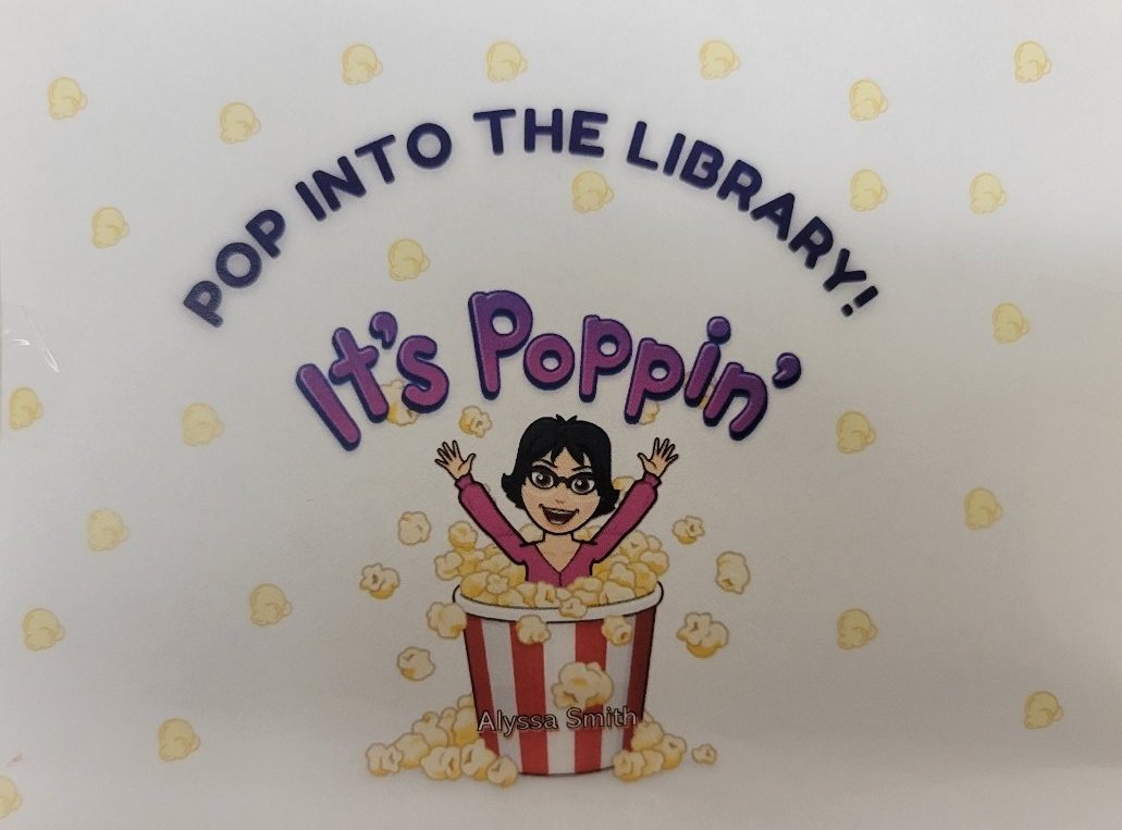 cougarslibrary's tweet photo. Just a reminder to @CatonsvilleMS staff about what's poppin' with #bcpslms! #CMSGameOn https://t.co/b0kvwGZECl