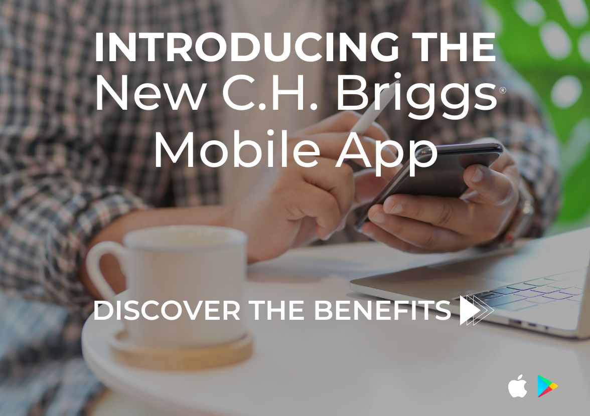 We’re excited to introduce the <a href="/CHBriggsCo/">C.H. Briggs</a> Mobile App! Registered online customers will experience all the benefits of using our site &amp; more! Visit our site for more information &amp; to Download the App for iOS and Android! bit.ly/3cAPvmd Happy Shopping! #app #mobileapps