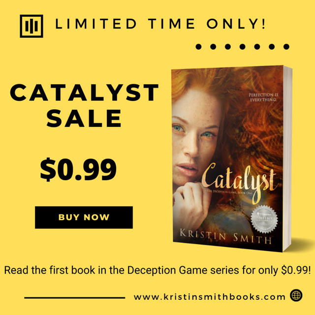 SwordsStilettos's tweet photo. SALE! Last day to purchase #Catalyst for only $0.99!!
https://t.co/uHS4dUQAk1
#booksale #99centbooks #mustread #deceptiongameseries https://t.co/EbcDZpxCOs