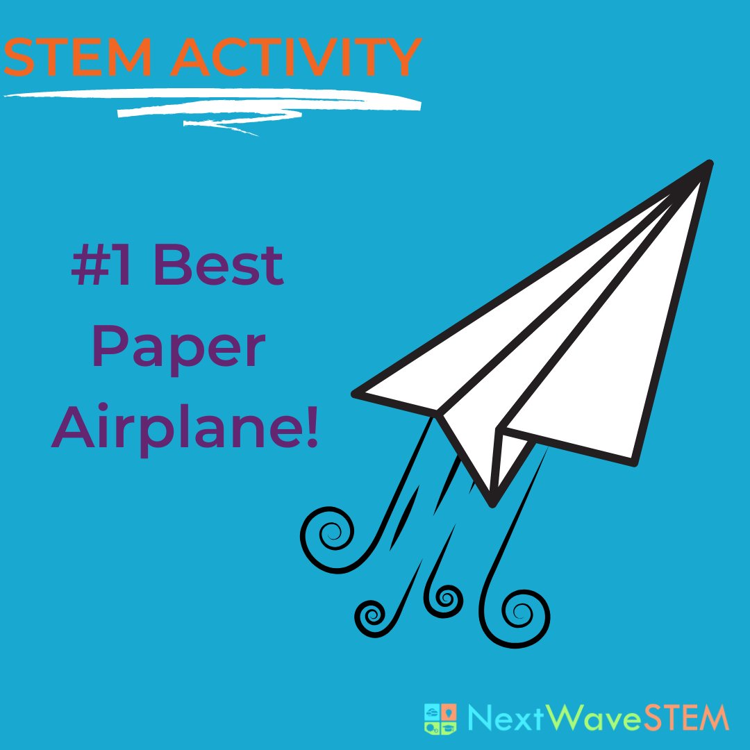 NextWaveSTEM's tweet image. Make the #1 best paper plane by @redtedart the results are pretty amazing!

hubs.li/Q01lx9Ls0

#chicagostem #stemeduaction #stemlearning #nws#ballonrocket #stemactivity #diy #cool #fun #fun4kids #paperplane