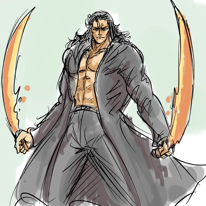結局自分で描いてるけどこれくらい!これくらいのアヴァリス=サンをAIには一瞬で出してほしい! 