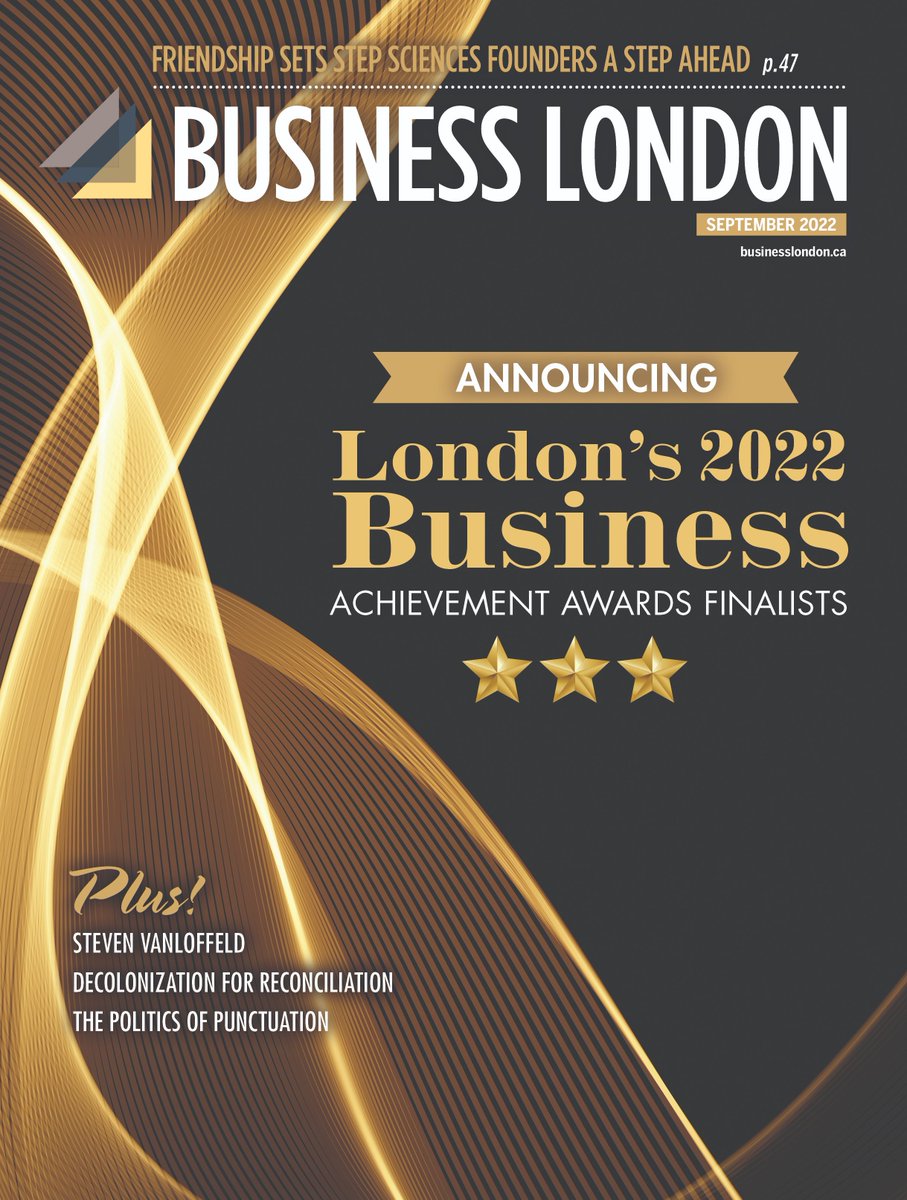 The <a href="/LdnOntChamber/">London Chamber of Commerce</a>'s annual Business Achievement Awards is around the corner, and we are celebrating this year’s finalists in September’s issue of Business London! Read it now: bit.ly/3KN5CtD