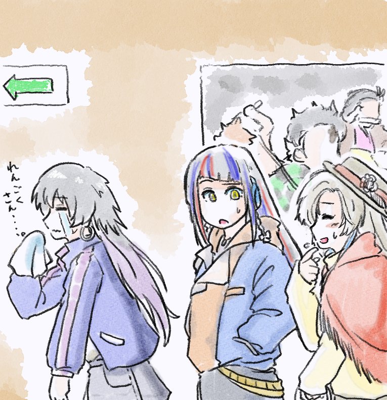 →どうしても花譜サンの次に描きたくて、ゆる絵ならと始めた手法でした。そういう中で自分の中で彼女の解像度が上がっていくのが楽しくて。実はデータを見ても描いてる量は可不サンとほぼタイで花譜サンの次に多いのです。ああ、アーティストチームの芯なんだなと→
#春猿火 